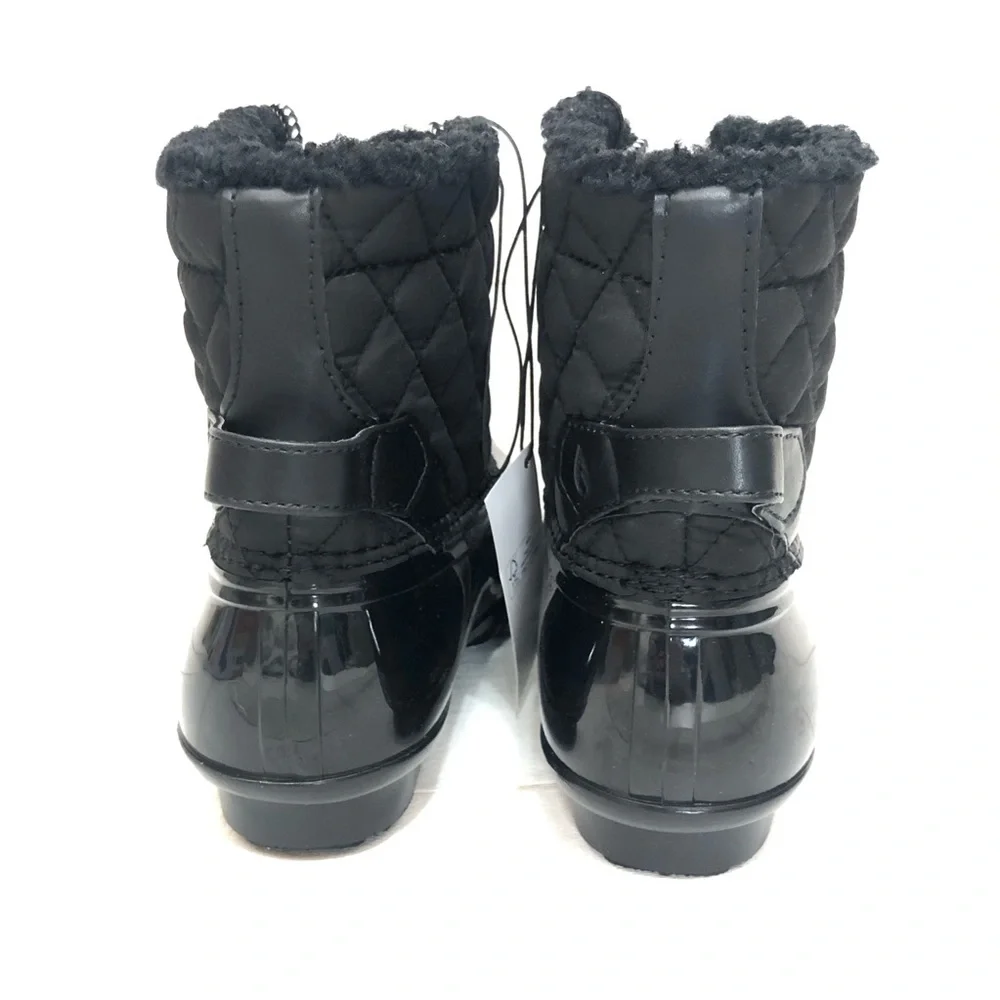 Sporto Sz 6 & 7 Duck Boot • Women’s Andie • Black • New